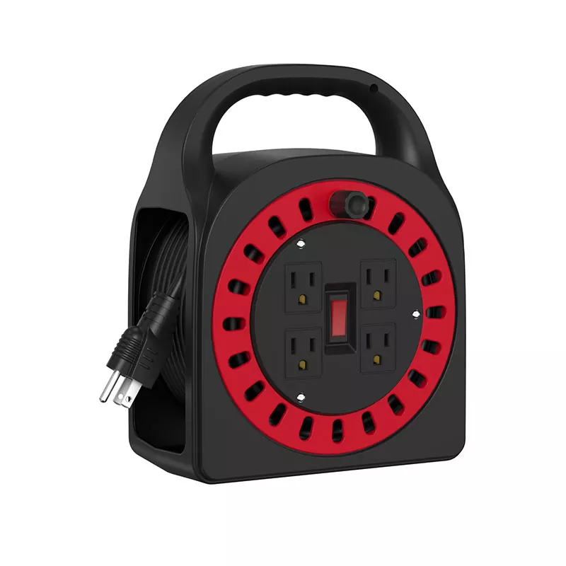 4 çıxışlı plastik kordon çarxı 50ft